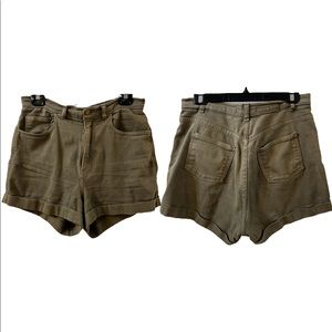 American Apparel High Waist Shorts